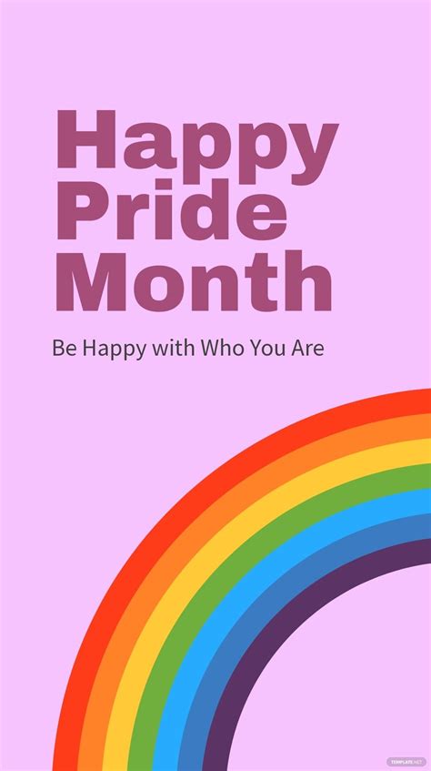 Free Pride Month Celebration Instagram Story Template