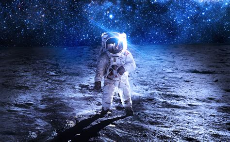 Space Astronaut Stars Wallpapers Wallpaper Cave