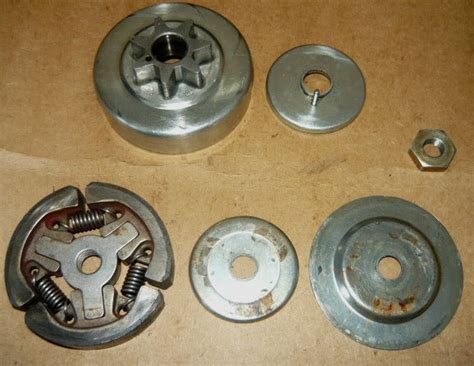 Stihl 031 Av Chainsaw Clutch Assembly With Lined Shoes Type 2 Chainsawr