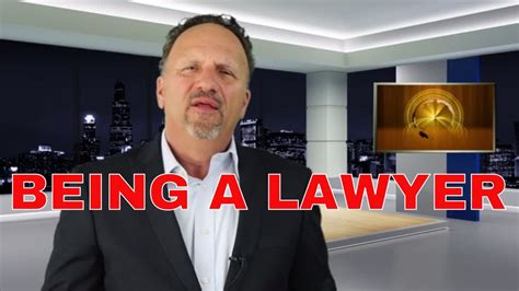 Being A Lawyer Youtube