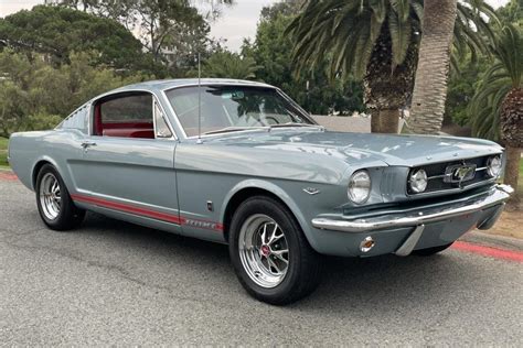 For Sale 1965 Ford Mustang Fastback Silver Smoke Grey 289ci V8 4