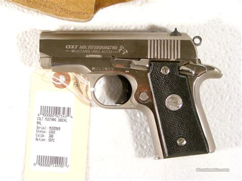 Colt Mustang 380 Auto Mkiv Seri For Sale At
