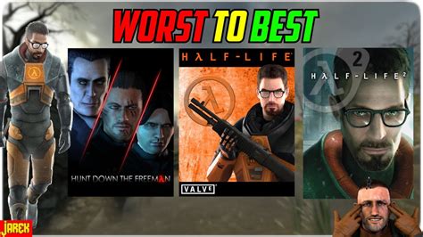 Ranking The Half Life Games From Worst To Best Youtube