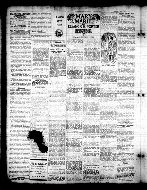 Conroe Courier (Conroe, Tex.), Vol. 30, No. 37, Ed. 1 Friday, September