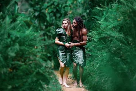 Suspended Medium Adam And Eve Nature Inspiration Biblical