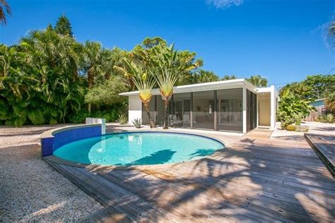Sarasota Home For Sale Modern Architecture Small Mid Century House