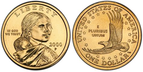 Images Of Sacagawea Dollar 2000 P Sac1 Cheerios Dollar Fs 902 Pcgs