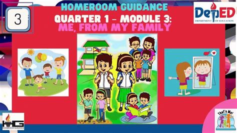 Homeroom Guidance Q1 Module 3 Grade 3 Youtube
