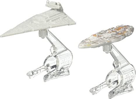 Hot Wheels Star Wars Star Destroyer Vs Mon Calamari Cruiser Starship Pack Amazon Ca Toys