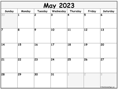 Free Printable Calendar May 2023 2023 Calendar