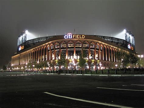 Citi Field Exterior At Night A Photo On Flickriver