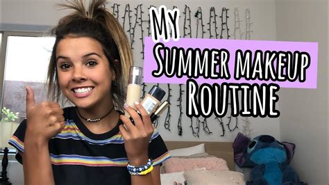 My EASY Glowy SUMMER MAKEUP ROUTiNE YouTube