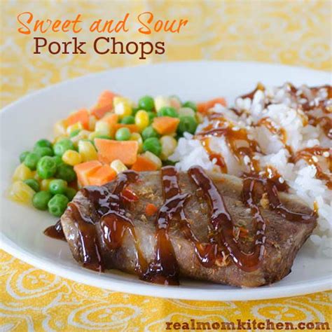 Baked Sweet And Sour Pork Chops Recipe