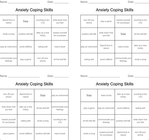10 Coping Skills For Anxiety