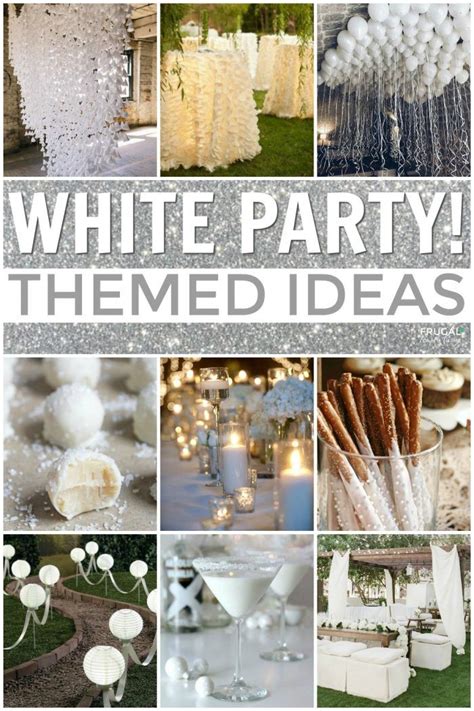 White Party Ideas Food Outfits Decor And More White Christmas
