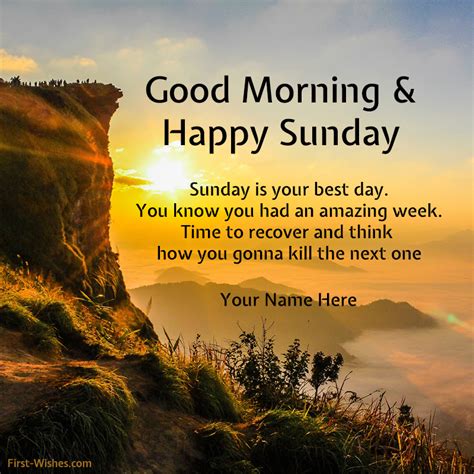 Good Morning Happy Sunday Quotes Images Pic Source