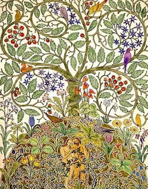 The Garden Of Eden Custom Print Tree Of Life Art Tree Art Art
