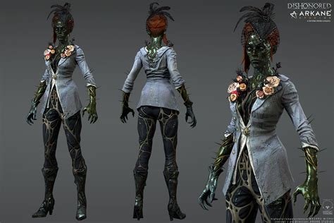 Pin By Ryan On Game Art Dishonored Female Characters Character Modeling