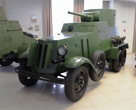 Ba 3 Mod 1934 Soviet Medium Armored Car Ww Ii From The Collection Of
