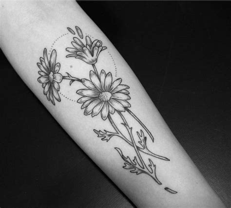 Hand tattoos large tattoos black tattoos cute tattoos beautiful tattoos body art tattoos sleeve tattoos tatoos star tattoos. Three_super_grey-ink_daisy_flowers_tattoo_on_forearm.jpg ...