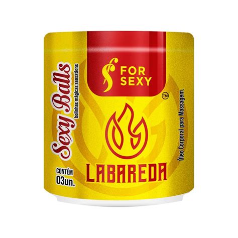 Labareda Sexy Balls Bolinha Funcional 03 Unidades For Sexy