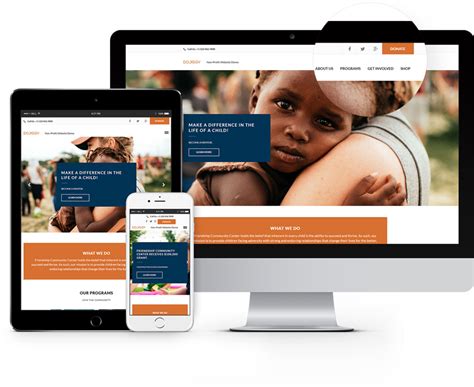 Nonprofit Websites | Nonprofit Website Builder | DoJiggy Software