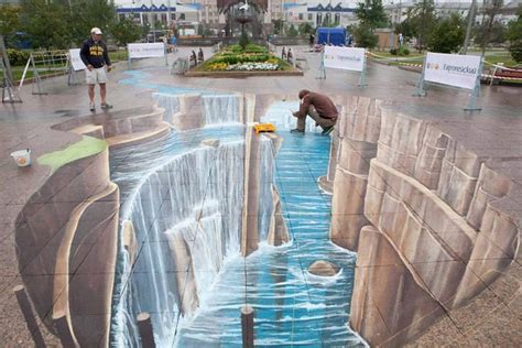 191 Best 3d Optical Illusion Art Images On Pinterest