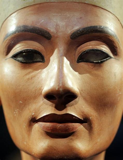 Close Up Of Queen Nefertiti The Beautiful One Has Come 1379 Bc 1362 Bc One Of The Most