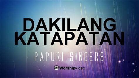 Dakilang Katapatan Papuri Singers With Lyrics Accords Chordify
