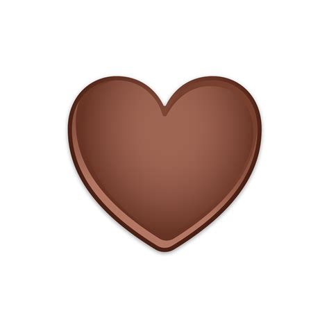 Sticker Brown Heart Framerate