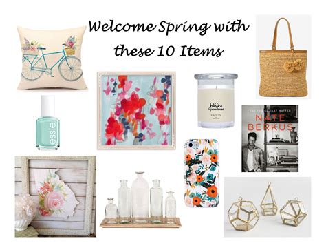 Welcome Spring With These 10 Items 2 Bees In A Pod