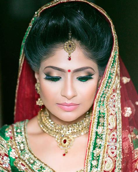 we re loving this flawless bridal look by roshni professional hair and make up artist photo