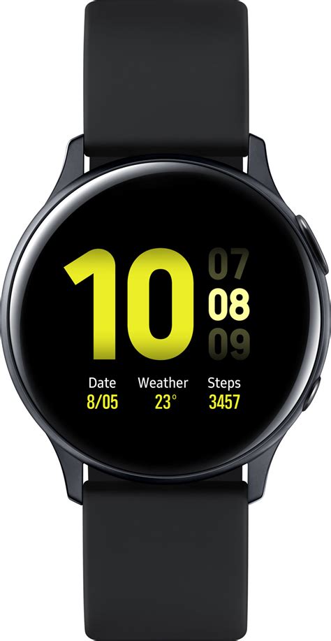 ᐉ Смарт часы Samsung Galaxy Watch Active 2 40mm Aluminium Black Sm