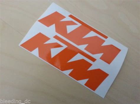 Ktm Decals In Mallow Cork From The Decal Lounge