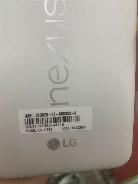 Original Lg Nexus 5x H790 32gb Fingerprint Unlocked Smartphone Brand