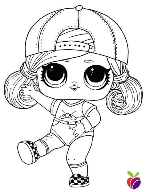 Check the coolest set of printable lol surprise coloring pages for girls presenting unboxed dolls. LOL surprise Hairgoals series coloring page - Sk8er Grrrl ...