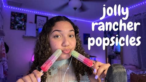 Asmr Eating Popsicles Wet Mouth Sounds Youtube
