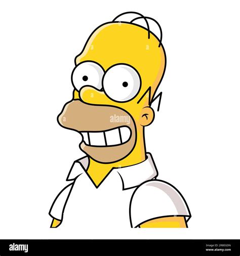 Homer Simpson Cartoon Stock Vector Images Alamy