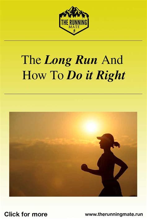 The Long Run And How To Do It Right How To Run Longer Running Motivation Running Workouts