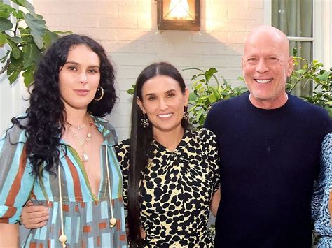 Bruce Willis Having A Rough Time As Demi Moore Moves Next To Him Until