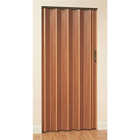 Panelfold Folding Door 80 X 44 In Honeywood Scale4 Zoro