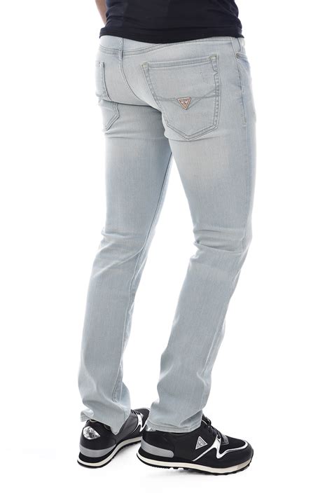 Dès 29€ votre jean en expédié en 24h blzjeans® livraison et retour offerts.jeans uniplay bleu délavé effet usé déchiré, poches tendance, et poche arrière double. Jeans Guess Homme - Jeans Skinny Homme - Mode Lolaguliana