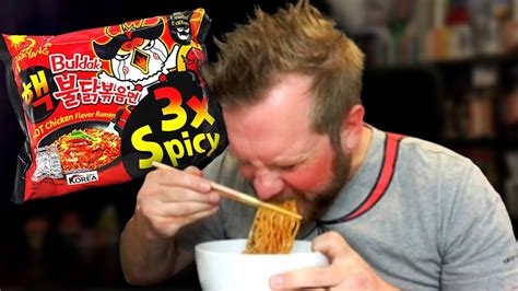 Samyang Buldak 3x Spicy Noodle Challenge Hochis Revenge Youtube