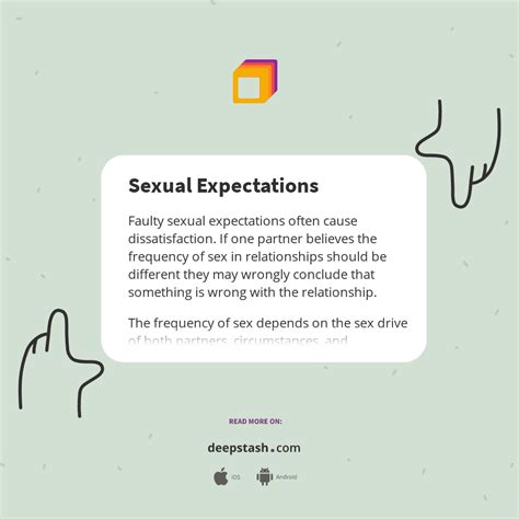 Sexual Expectations Deepstash
