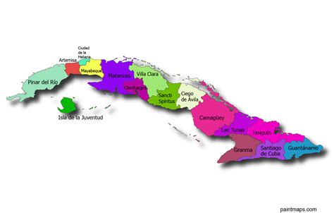 Gratis Descargable Mapa Vectorial De Cuba EPS SVG PDF PNG Adobe