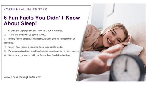 6 Fun Facts You Didnt Know About Sleep Kokin Healing Center