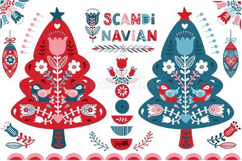 Scandinavian Christmas Clipart Nordic Hygge Clipart Etsy Artofit