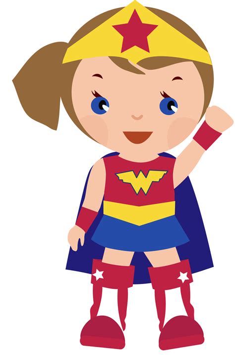 Super Hero Clip Art Free