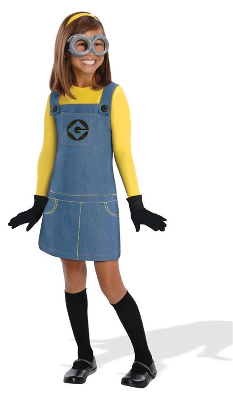 Despicable Me 2 Female Minion Girls Halloween Costume 3999 The