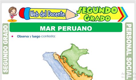 Mar Peruano Para Segundo Grado De Primaria Web Del Docente
